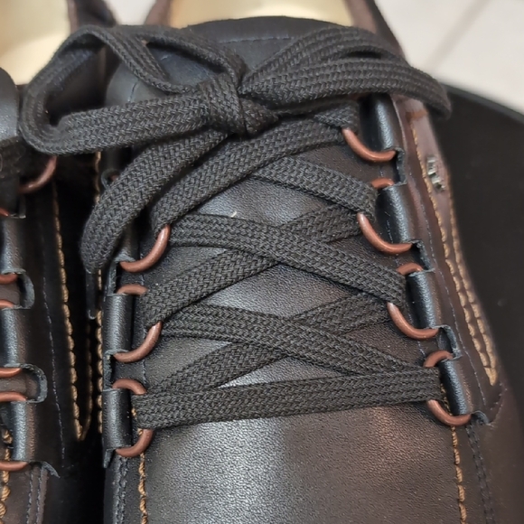 Finn Comfort "Bern" Black With Brown Stitching - Picture 3 of 10